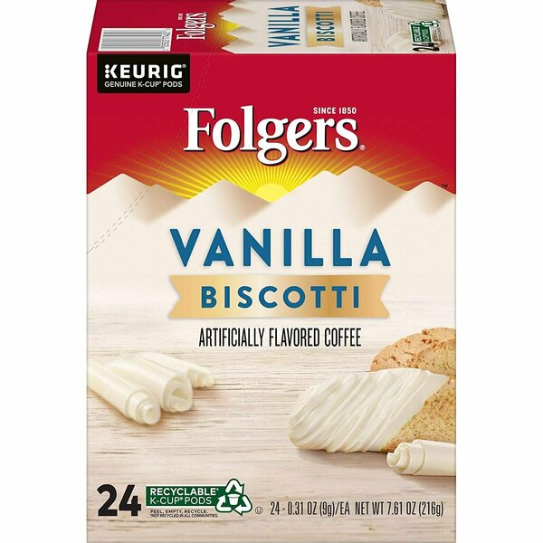 Folgers K Cups Coffee, Kcup, Flg, Van Bisc GMT7462